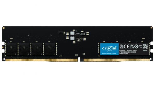 ' 8Gb DDR5, 5600 MHz, Crucial, CL46, 1.1V (CT8G56C46U5) -  1