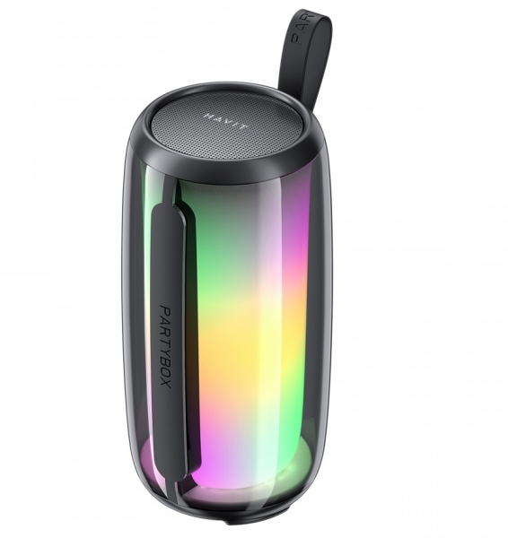   Havit SK879BT, Black, 8 , Bluetooth, RGB , AUX / USB / microSD, TWS, Type-C, 1800 mAh (HV-SK879BT) -  1