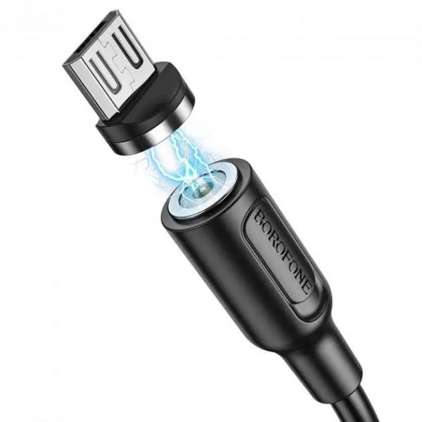  USB <-> microUSB, Borofone BX41, , Black -  1