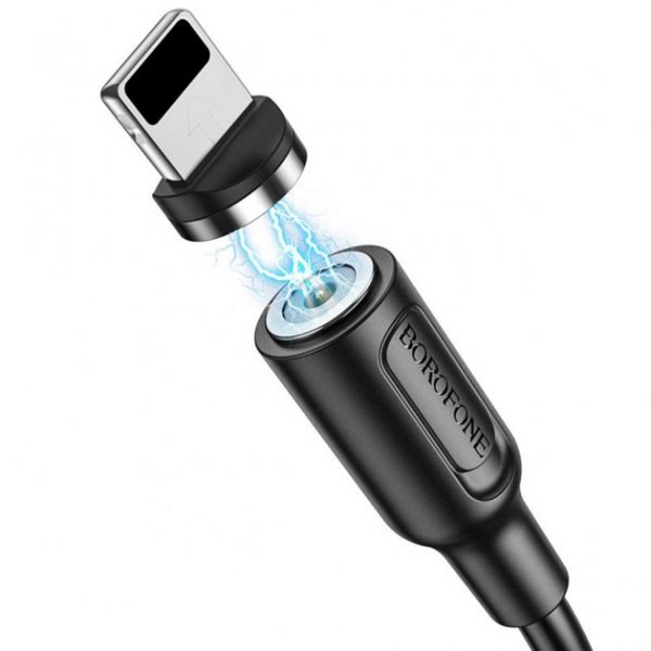  USB - Lightning 1  Borofone BX41, , Black -  1