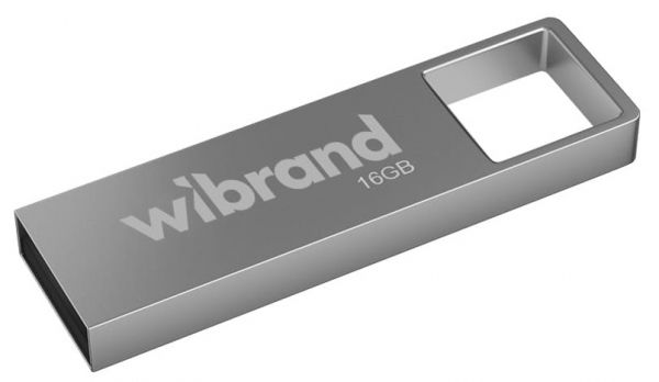 USB Flash Drive 16Gb Wibrand Shark Silver (WI2.0/SH16U4S) -  1