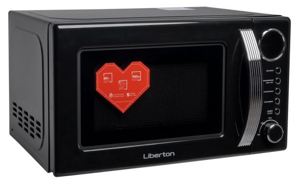   Liberton LMW-2083E Black, 700W, 20 , 5  ,  ,    25.5 ,   -  2