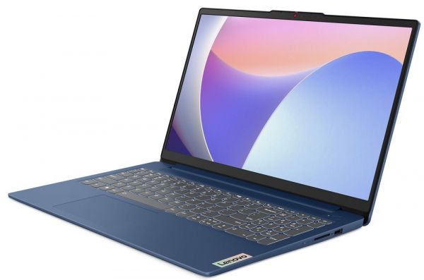  15" Lenovo IdeaPad Slim 3 15IRU8 (82X70024PB) Abyss Blue 15.6" FullHD 1920x1080 , Intel Core i3-1305U 1.6-4.5GHz, RAM 8GB, SSD 512GB, Intel UHD Graphics 64EU, DOS -  2