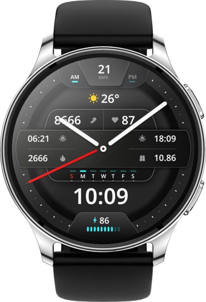 - Xiaomi Amazfit Pop 3R, Metal Silver -  2