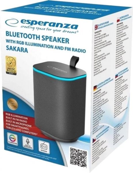   1.0 Esperanza RGB Illuminated FM Sakara EP155 Black, 10 ,  , FM-, Bluetooth, MicroSD/AUX,   , 1200*,   -  4