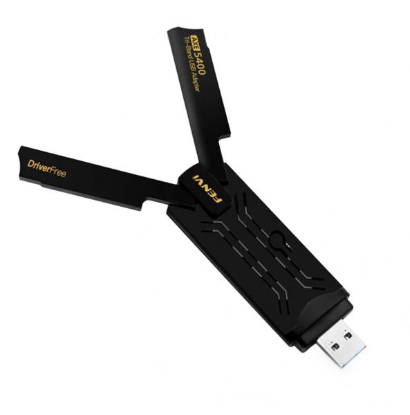   USB 3.0 Fenvi FU-AXE5400, Black, WiFi 6E,  2400 /, RTL8832CU -  1