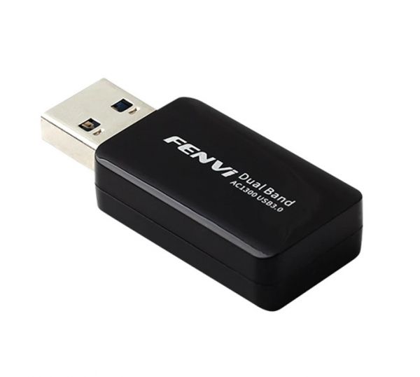   USB Fenvi F-AC1300U (RTL8812BU), USB 3.0, WiFi 5 802.11/ac/a/b/g/n Two Band 5Ghz-867Mbps; 2.4Ghz-400Mbps (1300Mbps) suport Win 7/8/10/11 and Mac OS,   -  1