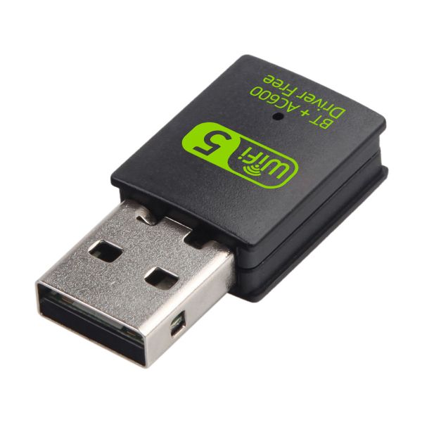   USB Fenvi WD-4510AC (RTL8821CU), USB 2.0, WiFi 5 802.11/ac/a/b/g/n Two Band 5Ghz-433Mbps; 2.4Ghz-150Mbps (600Mbps), Bluetooth 4.2 -  1