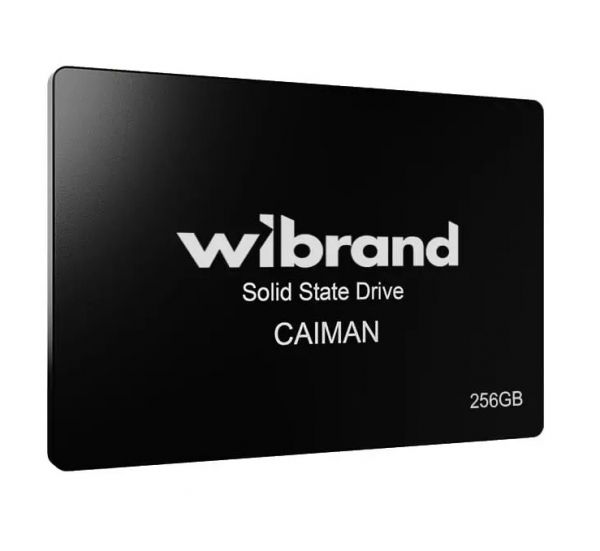 SSD  Wibrand Caiman 256GB SATA III 256 Gb 2.5" Bulk (WI2.5SSD/CA256GB -  1