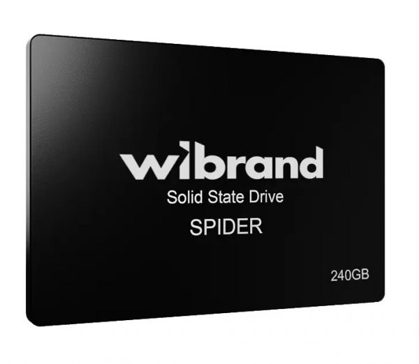 SSD  Wibrand Spider 240Gb SATA3 2.5" 3D TLC (WI2.5SSD/SP240GBST) -  1