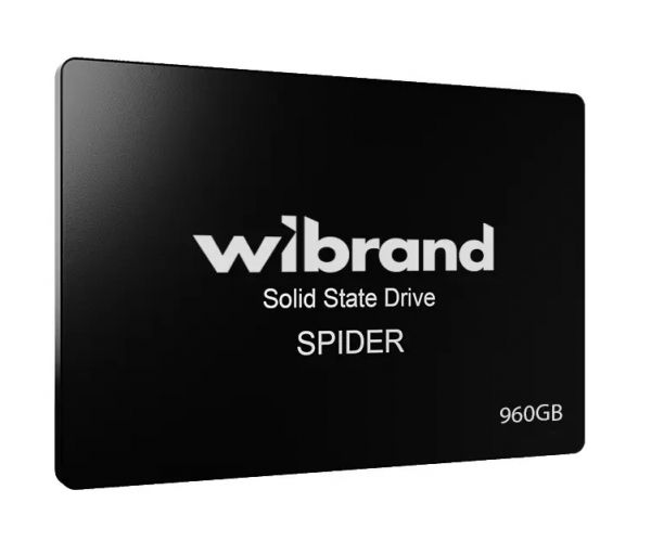 SSD  Wibrand Spider 960Gb SATA3 2.5" 3D TLC (WI2.5SSD/SP960GBST) -  1