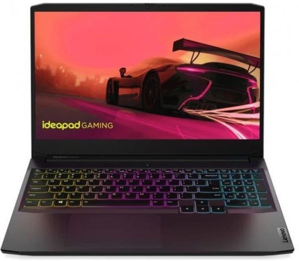  15" Lenovo IdeaPad Gaming 3 15ACH6 (82K20279RM) Shadow Black 15.6" FullHD 1920x1080 IPS , AMD Ryzen 5 5500H 3.3-4.2GHz, RAM 16GB, SSD 512GB, nVidia GeForce RTX 2050 4GB, DOS -  1