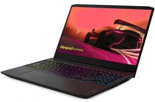  15" Lenovo IdeaPad Gaming 3 15ACH6 (82K20279RM) Shadow Black 15.6" FullHD 1920x1080 IPS , AMD Ryzen 5 5500H 3.3-4.2GHz, RAM 16GB, SSD 512GB, nVidia GeForce RTX 2050 4GB, DOS -  3