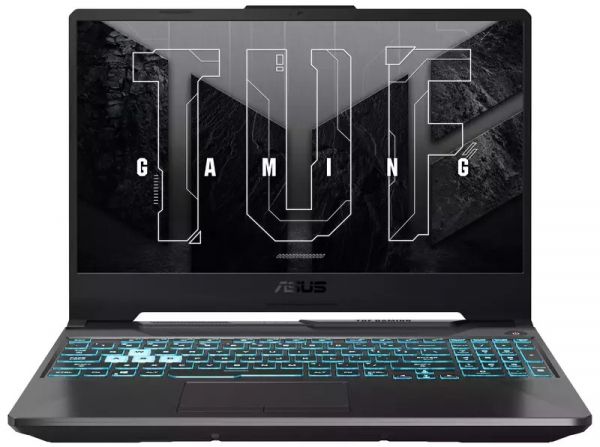  15" Asus TUF Gaming A15 FA506NF-HN038 (90NR0JE7-M004L0) Graphite Black 15.6" FullHD 1920x1080 IPS  144Hz, AMD Ryzen 5 7535HS 3.3-4.55GHz, RAM 16GB, SSD 512GB, nVidia GeForce RTX 2050 4GB, DOS,   -  1