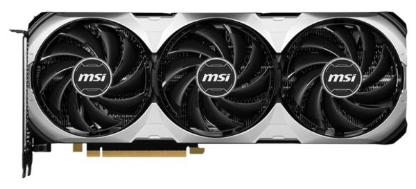  GeForce RTX 4070 Ti SUPER, MSI, VENTUS 3X OC, 16Gb GDDR6X, 256-bit, HDMI/3xDP, 2655/21000 MHz, 16-pin (RTX 4070 Ti SUPER 16G VENTUS 3X OC) -  2