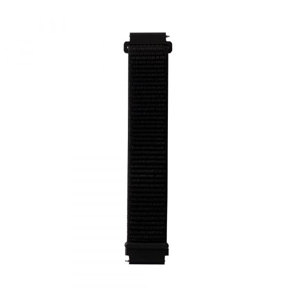    , 20 mm, Nylon Loop, Black -  1