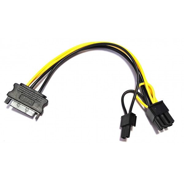   SATA (F) - 6+2-pin VGA (M), 20  (S0707) -  1