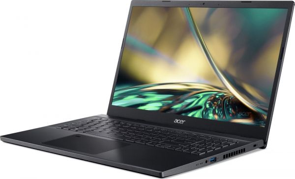  15" Acer Aspire 7 A715-76G (NH.QN4EX.00P) Charcoal Black 15.6" LED Full HD 1920x1080 IPS , Intel Core i5-12450H 3.3-4.4GHz, RAM 16Gb, SSD 1Tb, nVidia GeForce RTX 2050 4Gb, DOS -  2