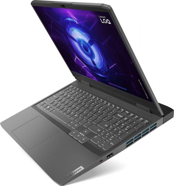  15" Lenovo LOQ 15IRH8 (82XV00WNRM) Storm Grey 15.6" Full HD 1920x1080 IPS  144 , Intel Core i5-12450H 2.0-4.4GHz, RAM 16GB, SSD 512GB, nVidia GeForce RTX 2050 4Gb, DOS -  4