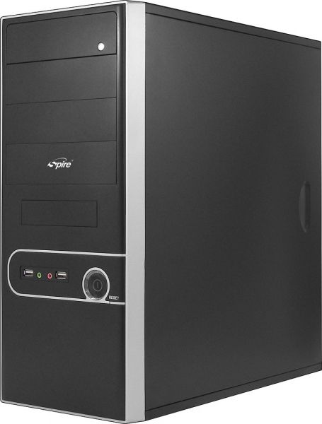  Spire CoolBox 202 Black,  , 120mm, ATX/MicroATX, USB2.0 x 2, 0.5 mm, 405x420x175, 4.8 kg (SPD202B-E1) -  2