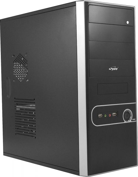  Spire CoolBox 202 Black,  , 120mm, ATX/MicroATX, USB2.0 x 2, 0.5 mm, 405x420x175, 4.8 kg (SPD202B-E1) -  3