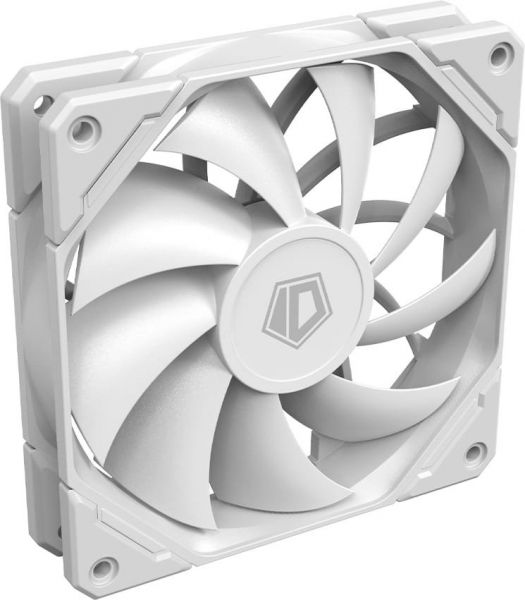  120 , ID-Cooling TF-12025-PRO White, 120x120x25 , 700-1800 /, 15.2-35.2 , 4-pin (PWM), 82.5CFM ,   -  3