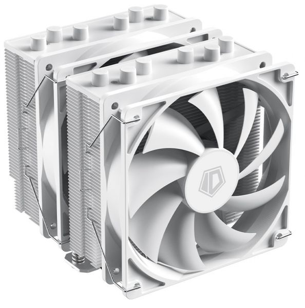    ID-Cooling SE-206-XT White, 2x120 , /, Intel: 1851, 1700, 1200, 1151, 1150, 1155, 1156, AMD: AM5, AM4, 136156120 , 4-pin PWM,  250  -  1