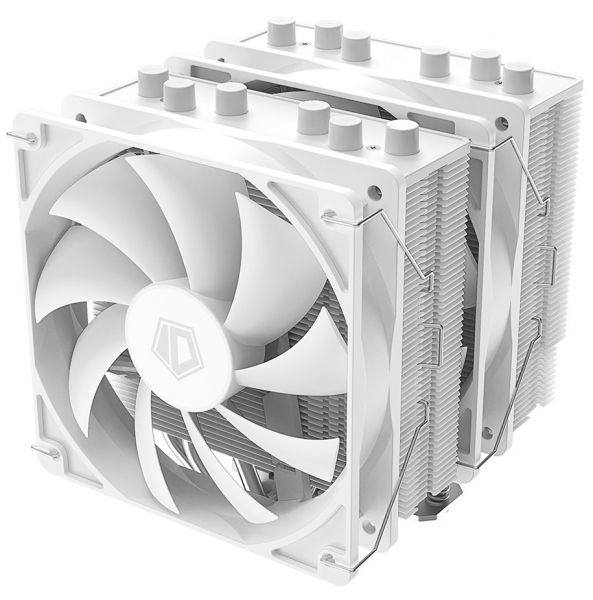    ID-Cooling SE-206-XT White, 2x120 , /, Intel: 1851, 1700, 1200, 1151, 1150, 1155, 1156, AMD: AM5, AM4, 136156120 , 4-pin PWM,  250  -  2