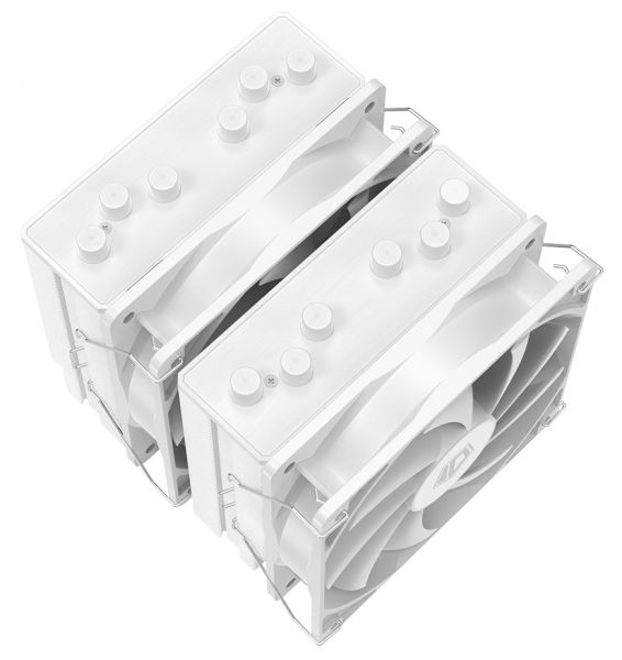    ID-Cooling SE-206-XT White, 2x120 , /, Intel: 1851, 1700, 1200, 1151, 1150, 1155, 1156, AMD: AM5, AM4, 136156120 , 4-pin PWM,  250  -  4