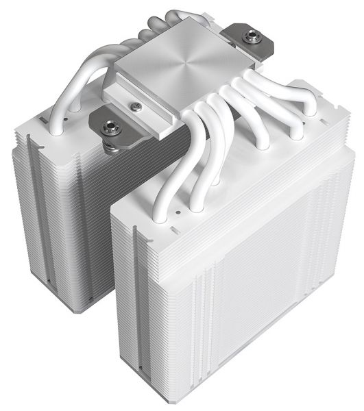    ID-Cooling SE-206-XT White, 2x120 , /, Intel: 1851, 1700, 1200, 1151, 1150, 1155, 1156, AMD: AM5, AM4, 136156120 , 4-pin PWM,  250  -  6