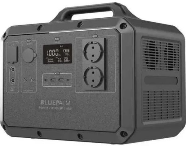   Bluepalm BP-S1500F, Black, 1500  / 1568 /,  , 1xType-C (60 ), 2xUSB (5, 3), 2 x    230V,  LiFePO4 -  2