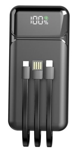    20000 mAh, Aspor A316 Fast Charge, Black, (QC+PD) 22.5W -  1