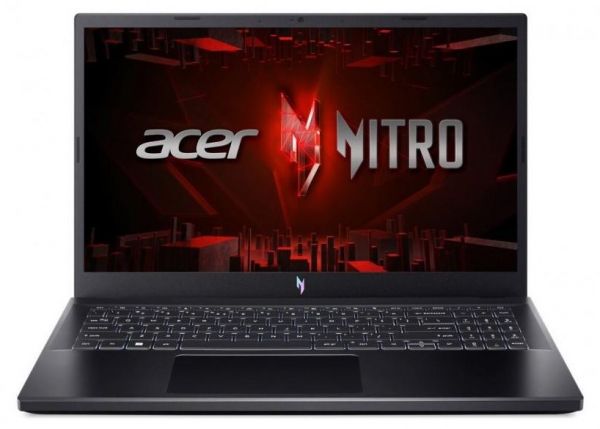  15" Acer Nitro V15 ANV15-51 (NH.QNDEX.006) Obsidian Black 15.6" FullHD 1920x1080 IPS  144Hz, Intel Core i5-13420H 2.1-4.6GHz, RAM 16GB, SSD 512GB, nVidia GeForce RTX 4050 4GB, DOS -  1