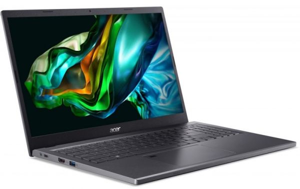  15" Acer Aspire 5 A515-58GM (NX.KQ4EX.003) Steel Gray 15.6" FullHD 1920x1080 IPS , Intel Core i5-13420H 2.1-4.6GHz, RAM 16GB, SSD 512GB, nVidia GeForce RTX 2050 4GB, DOS -  3