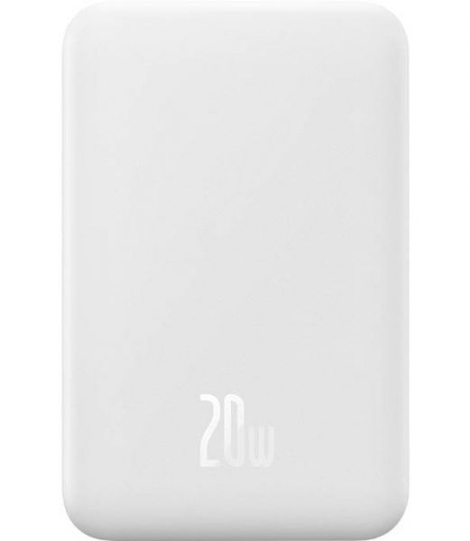  20000 mAh Baseus Magnetic Mini White (PPCX100102) -  3