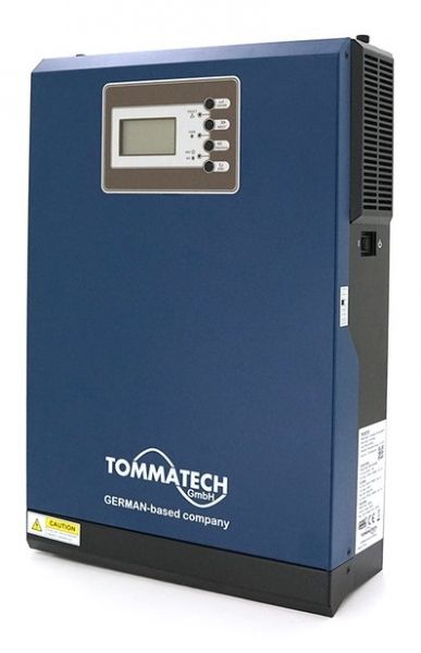   TOMMATECH 5K 48V 5000W   60  (TT-NEW5K), 5000, 48, 60,  (GEL/AGM/LiFePO4/Li-ion, 60/105),  1 (2400, 18), IP21 -  1