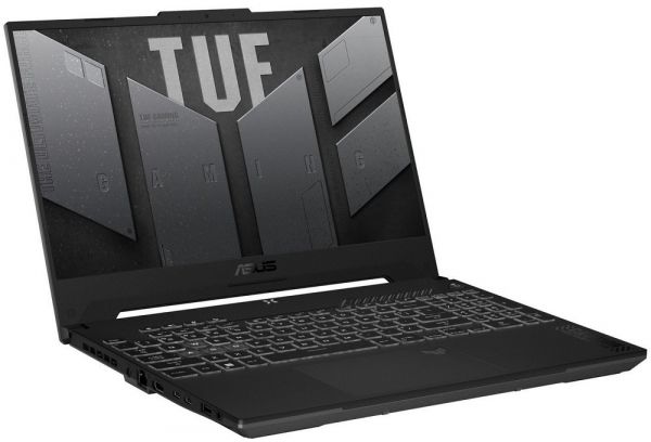  15" Asus TUF Gaming A15 FA507NV-LP110 (90NR0E88-M00970) Jaeger Gray 15.6" FullHD 1920x1080 IPS  144Hz, AMD Ryzen 5 7535HS 3.3-4.55GHz, RAM 16GB, SSD 512GB, nVidia GeForce RTX 4060 8GB, DOS -  2