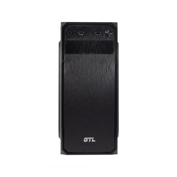  GTL T1638+ Black, 400W, Mini Tower, Micro ATX / Mini ITX, 2xUSB 2.0, 370x176x410 , 0.4 , 2.6  -  2