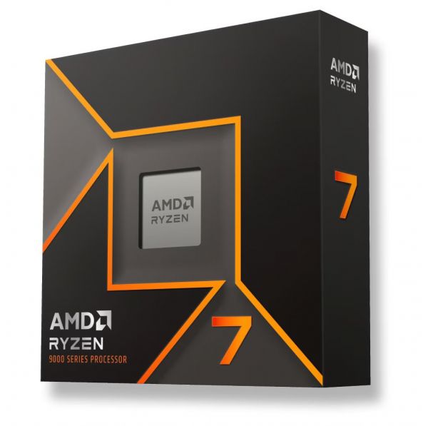  AMD (AM5) Ryzen 7 9700X, Box, 8x3.8 GHz (Turbo Boost 5.5 GHz), Radeon Graphics, L3 32Mb, Zen 5 (Granite Ridge), 4 nm, TDP 65 ,  ,       (100-100001404WOF) -  1