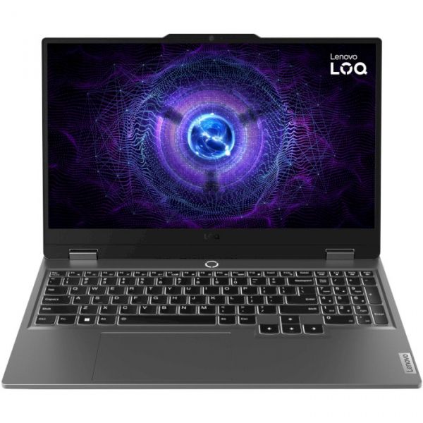  15" Lenovo LOQ 15IAX9I (83GS008DRA) Storm Grey 15.6" Full HD 1920x1080 IPS  144 , Intel Core i5-12450HX 2.4-4.4GHz, RAM 12GB, SSD 1TB, nVidia GeForce RTX 2050 4Gb, DOS -  1