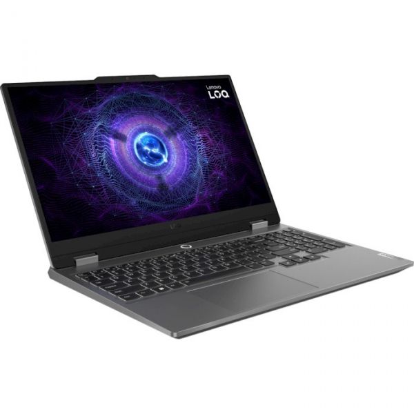  15" Lenovo LOQ 15IAX9I (83GS008DRA) Storm Grey 15.6" Full HD 1920x1080 IPS  144 , Intel Core i5-12450HX 2.4-4.4GHz, RAM 12GB, SSD 1TB, nVidia GeForce RTX 2050 4Gb, DOS -  2