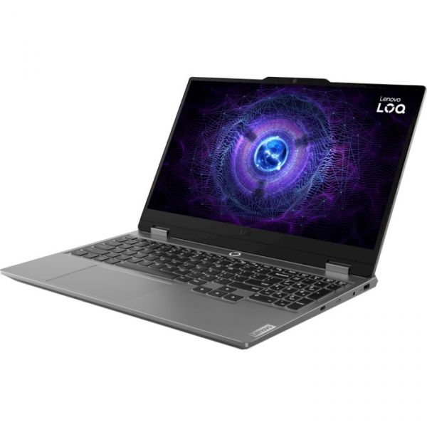  15" Lenovo LOQ 15IAX9I (83GS008DRA) Storm Grey 15.6" Full HD 1920x1080 IPS  144 , Intel Core i5-12450HX 2.4-4.4GHz, RAM 12GB, SSD 1TB, nVidia GeForce RTX 2050 4Gb, DOS -  3