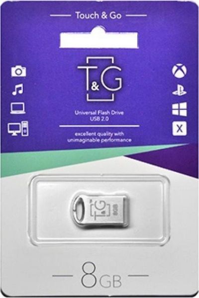 USB Flash Drive 8 Gb T&G Metall Series 105 (TG105-8G) -  2