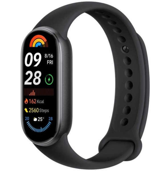 - Xiaomi Mi Smart Band 9, Midnight Black, AMOLED  1.62" (192x490), 128Mb / 8Mb, Bluetooth 5.2, 233 mAh -  2