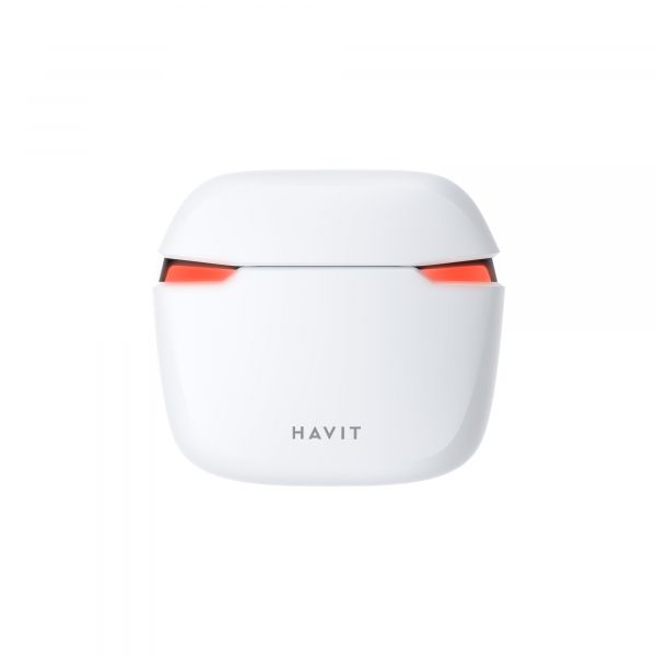   Havit TW929 PRO TWS, White, Bluetooth V5.3, ,  13 ,  , USB-C, 40 mAh / 400 mAh -  8