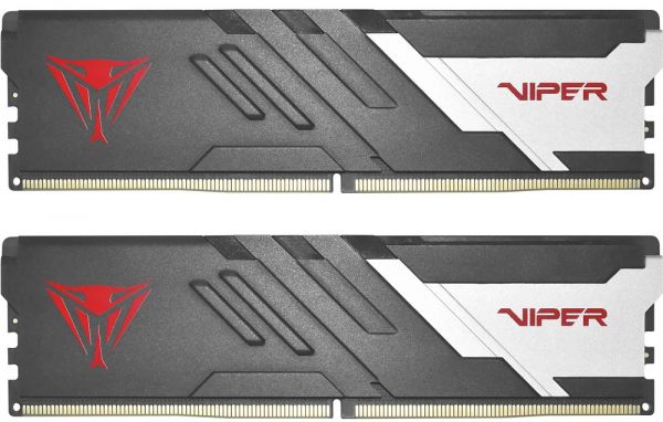  16Gb x 2 (32Gb Kit) DDR5, 6000 MHz, Patriot Venom, Black, 30-40-40-76, 1.35V,   (PVV532G600C30K) -  1