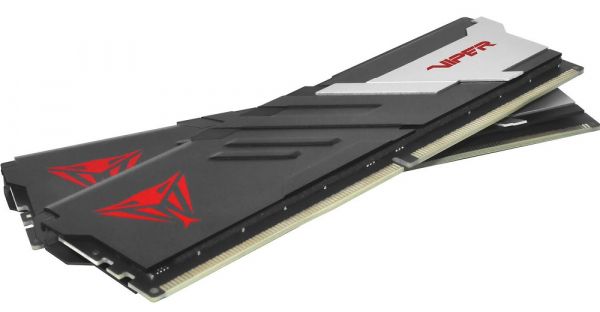  16Gb x 2 (32Gb Kit) DDR5, 6000 MHz, Patriot Venom, Black, 30-40-40-76, 1.35V,   (PVV532G600C30K) -  3