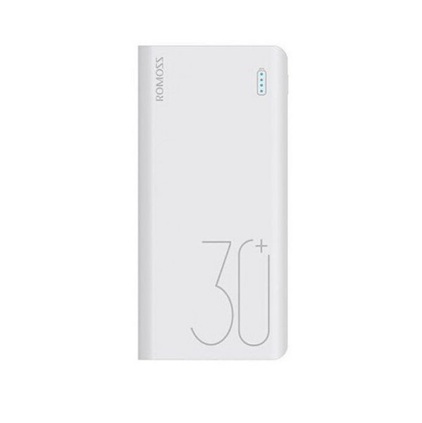  30000 mAh Romoss Sense8+ White -  1