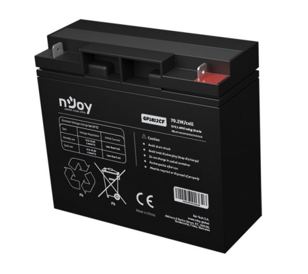      nJoy GP1812CF, 12V, 18 , AGM, T3 (M5), 181x77x167 , 5  -  1