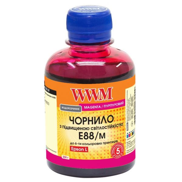  WWM Epson 108, Magenta, L8050/L18050, 200 ,  (E88/M) -  1